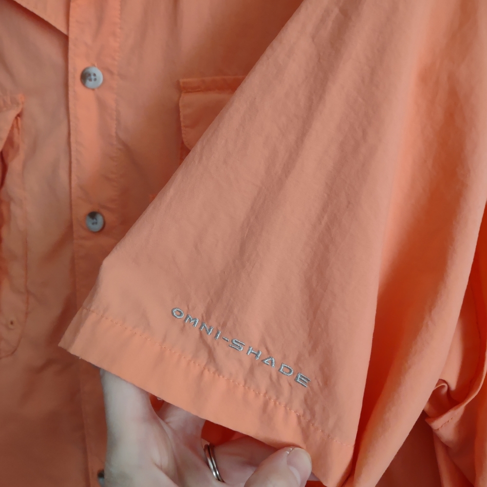 columbia • vented short sleeve fishing shirt - Picture 7 of 8
